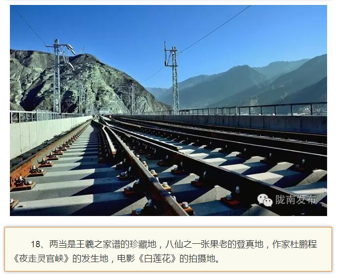 蘭渝鐵路最早由孫中山先生提出？在隴南，你不知道的事兒還有……