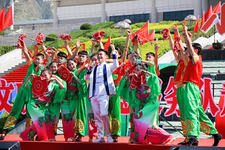 2019武都花椒產(chǎn)銷(xiāo)對(duì)接（電商）洽談會(huì)在階州廣場(chǎng)隆重開(kāi)幕~