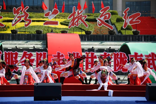 2019武都花椒產(chǎn)銷(xiāo)對(duì)接（電商）洽談會(huì)在階州廣場(chǎng)隆重開(kāi)幕~