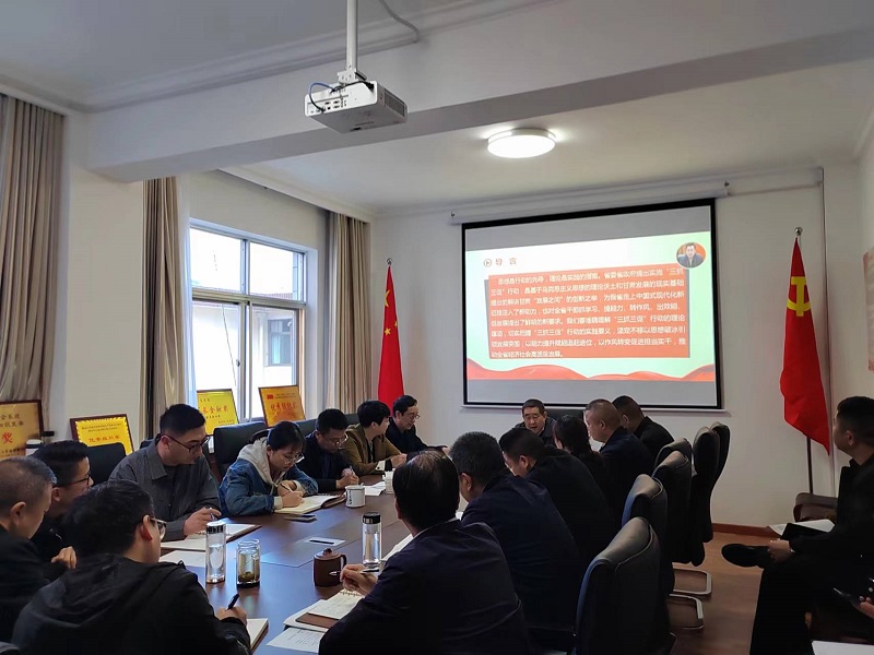 【“三抓三促”行動進(jìn)行時】市龍江城鄉(xiāng)集團(tuán)開展“隴南要發(fā)展，我該謀什么”——圍繞“加快集團(tuán)公司高質(zhì)量發(fā)展，我該謀什么”專題研討